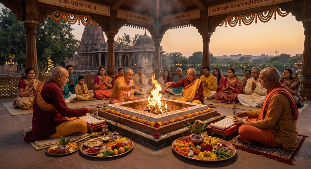 yagya यज्ञ mandir tv